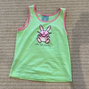 Happy Bunny Tank Top.